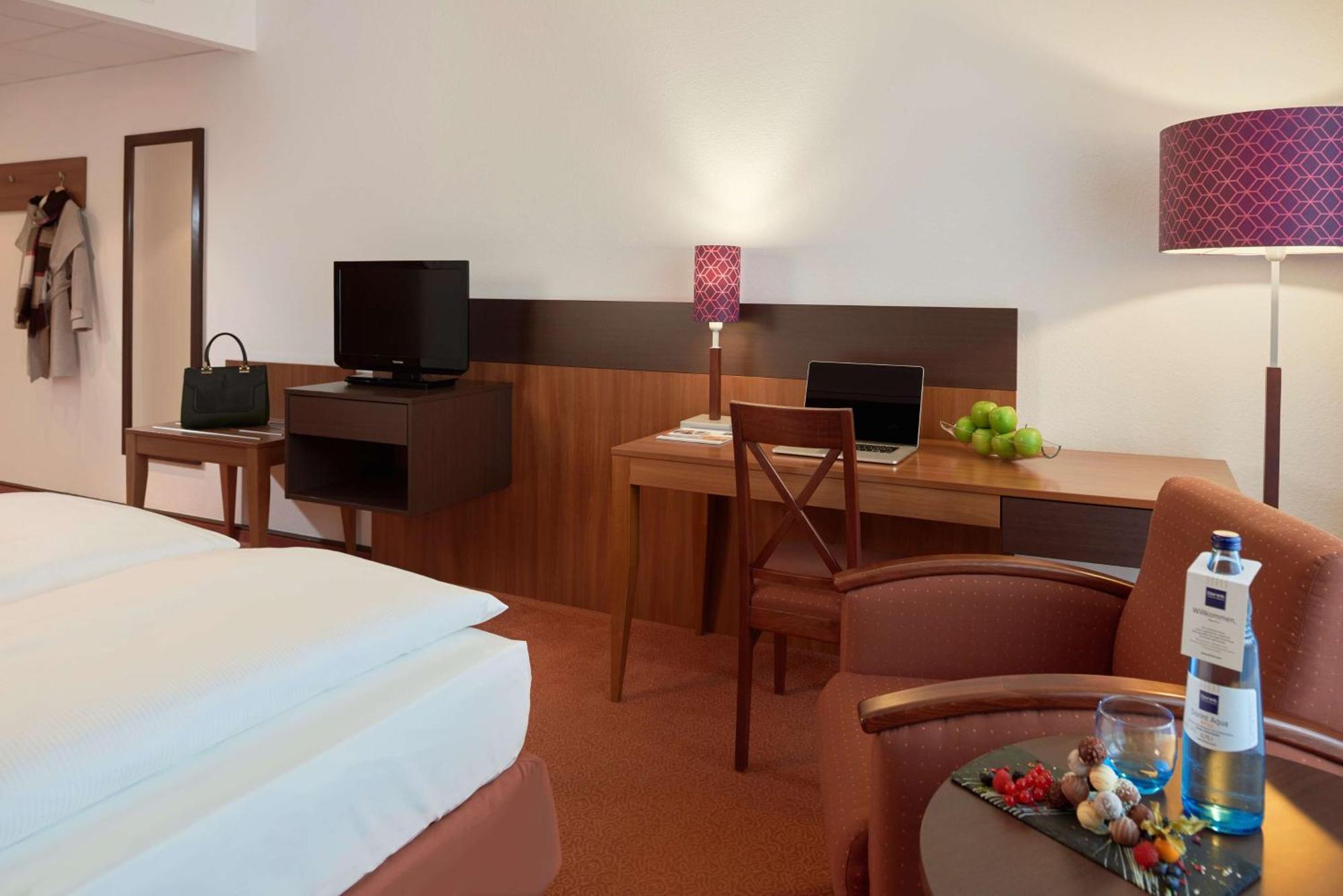 Dorint Hotel Am Dom Erfurt Bagian luar foto