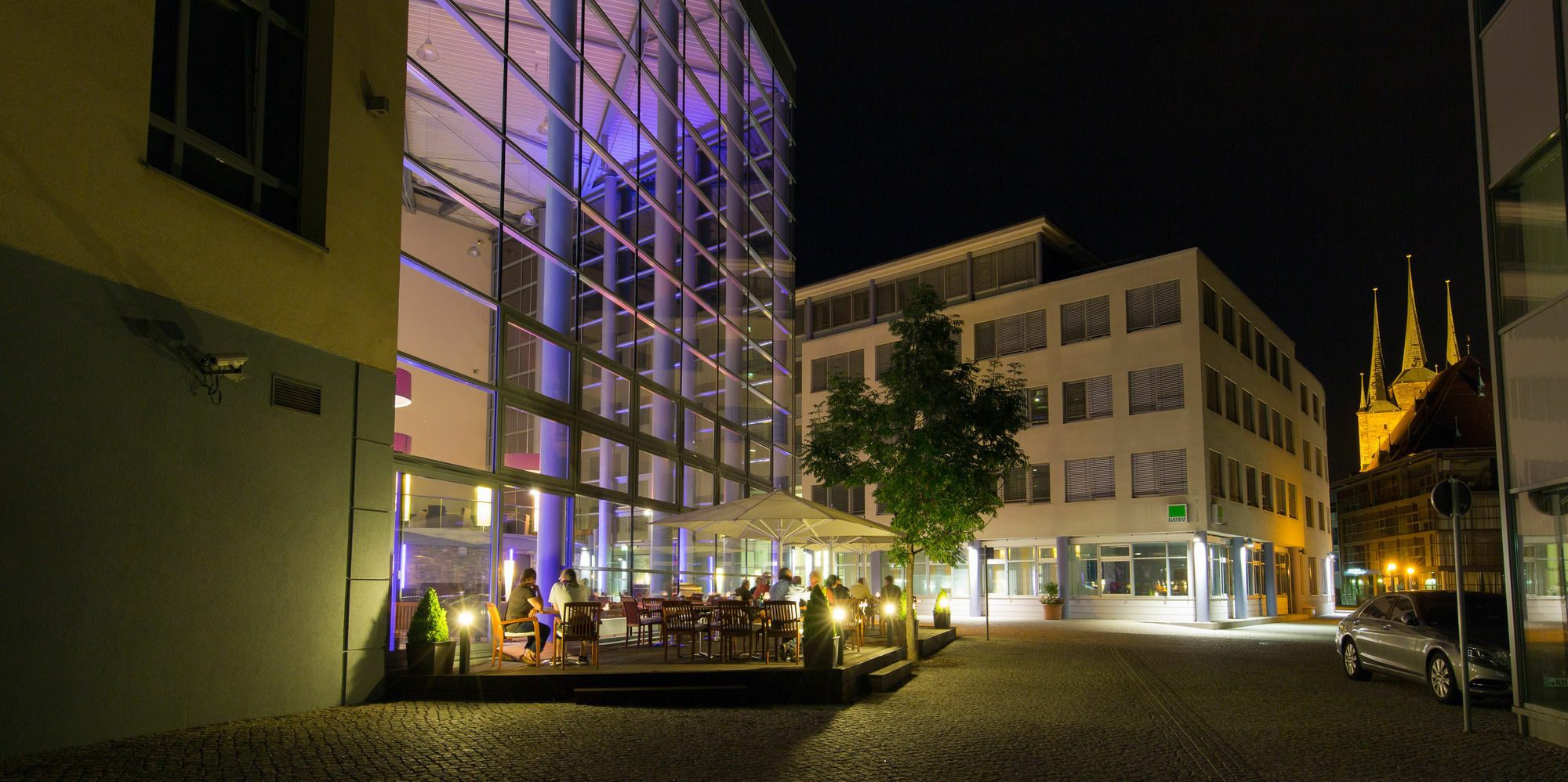 Dorint Hotel Am Dom Erfurt Bagian luar foto